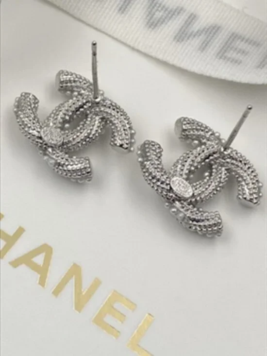 Chanel Double C Earrings - Picture 3 of 5